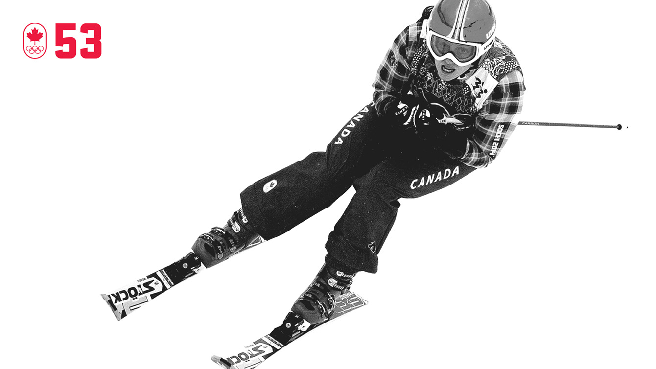 Kelsey Serwa made more than one comeback in the three years leading up to Sochi 2014, returning from a back injury and a couple of knee surgeries. With a lucky loonie in her pocket, she won ski cross silver, sharing the podium with teammate Marielle Thompson. BE RESILIENT
