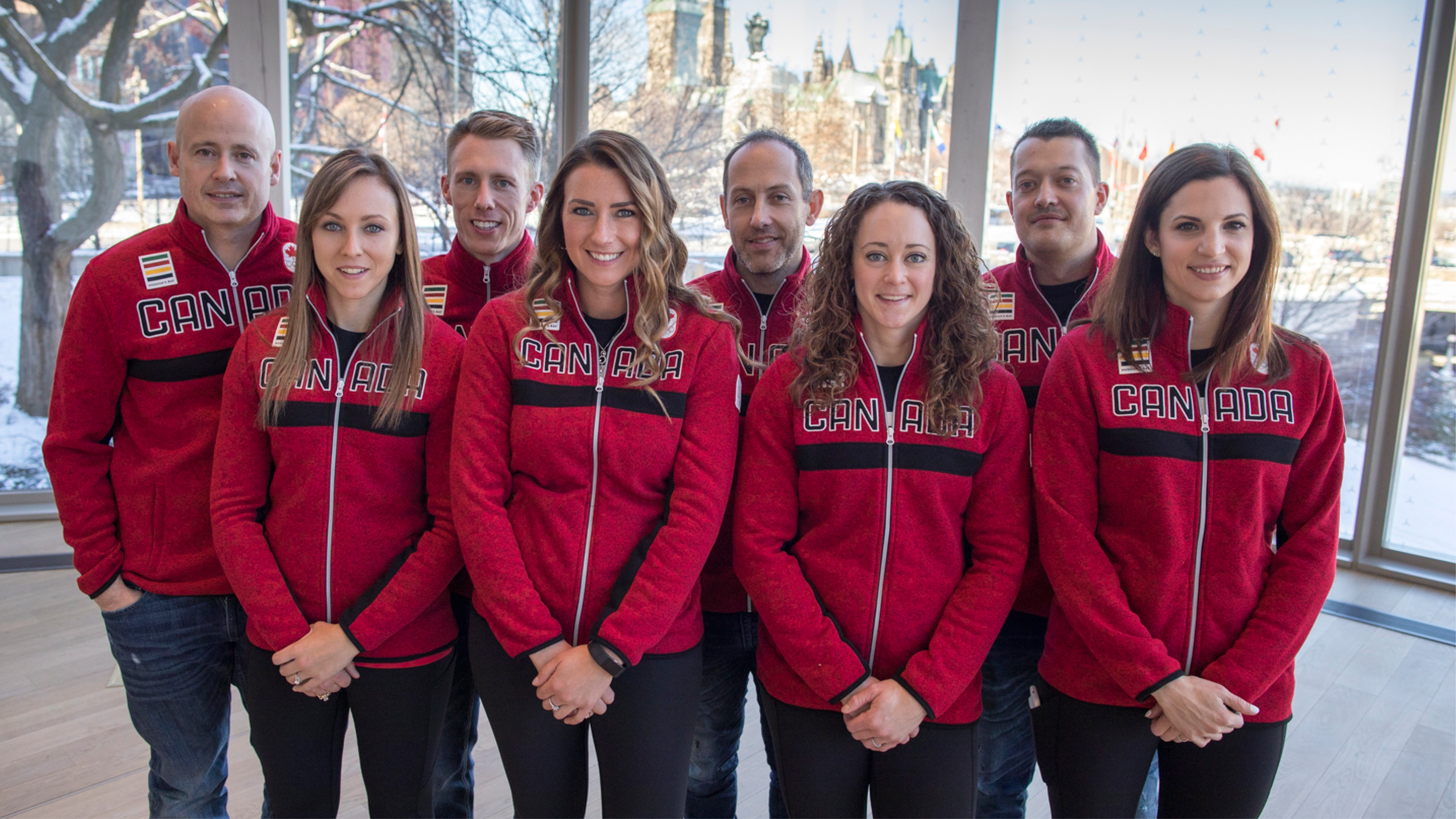 Canadian men’s and women’s curling teams named for PyeongChang 2018