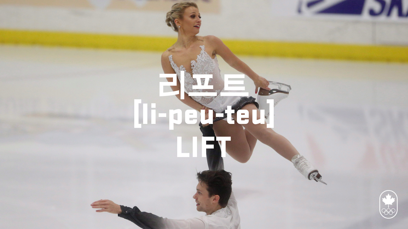 Team Canada - Figure Skating Lift li-peu-teu