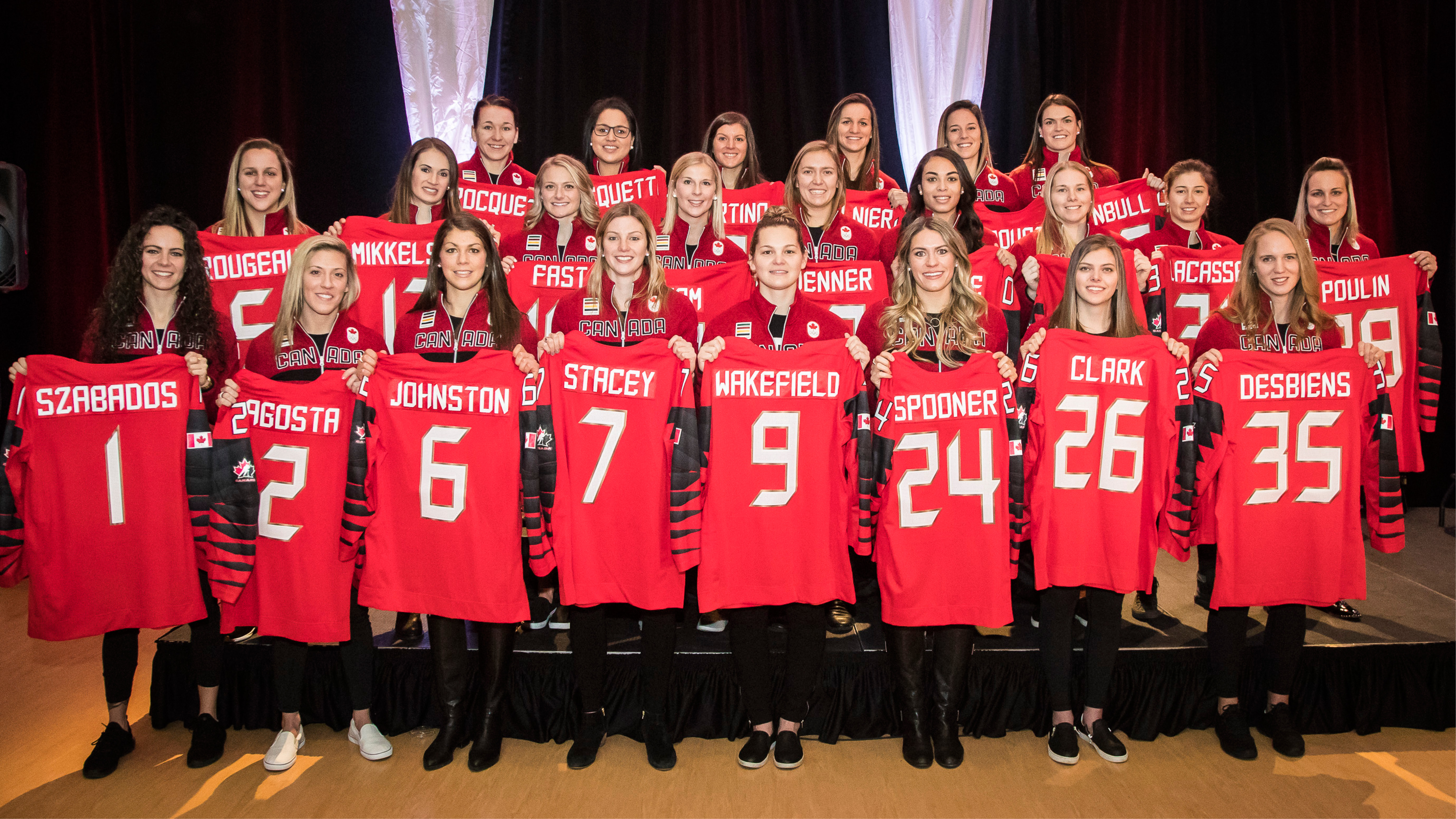 Canadian Women S Hockey Team Named For 2018 Olympic Winter Games Team Canada Official Olympic Team Website