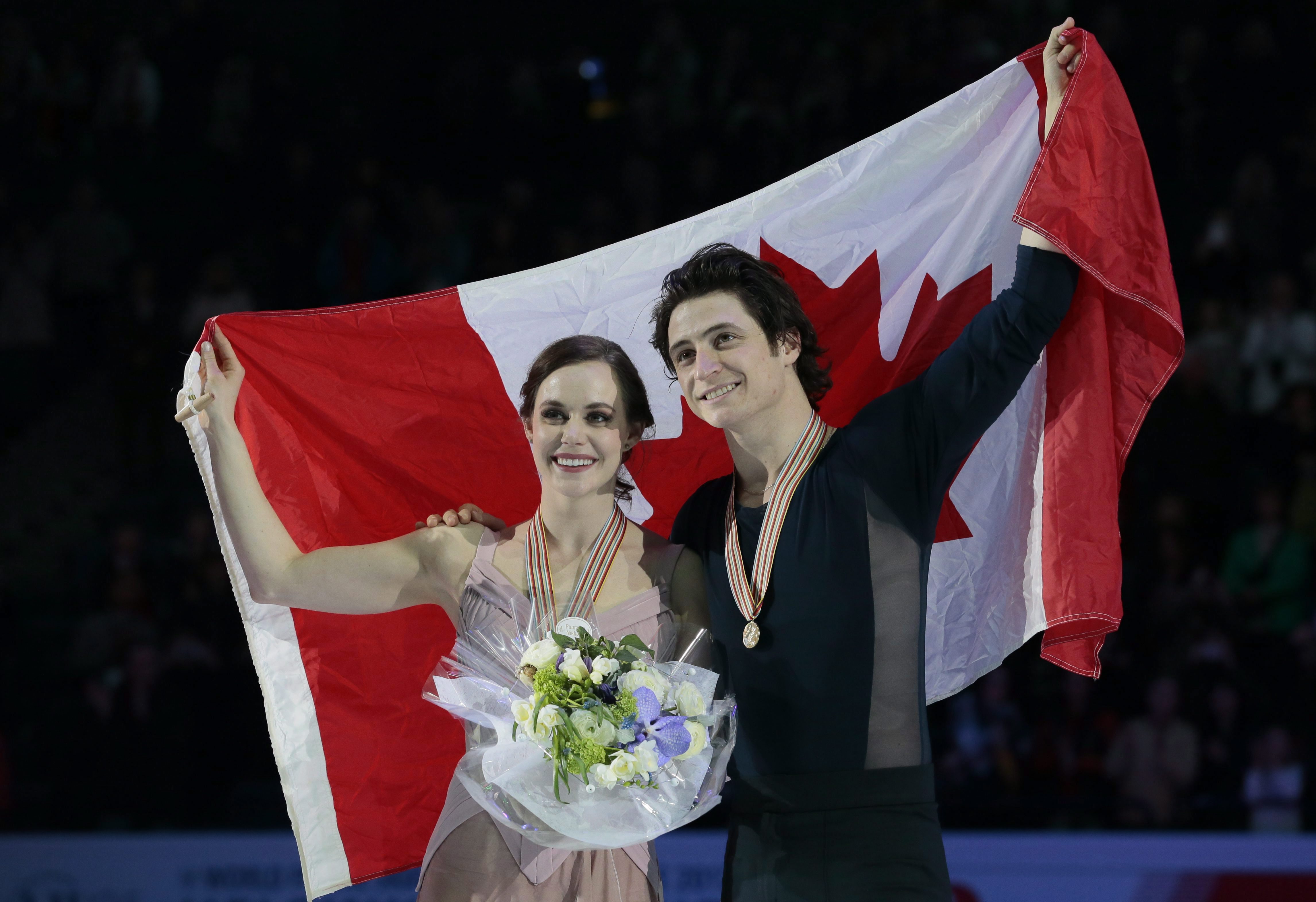 Team Canada Tessa Virtue, Scott Moir 2017 World Championships