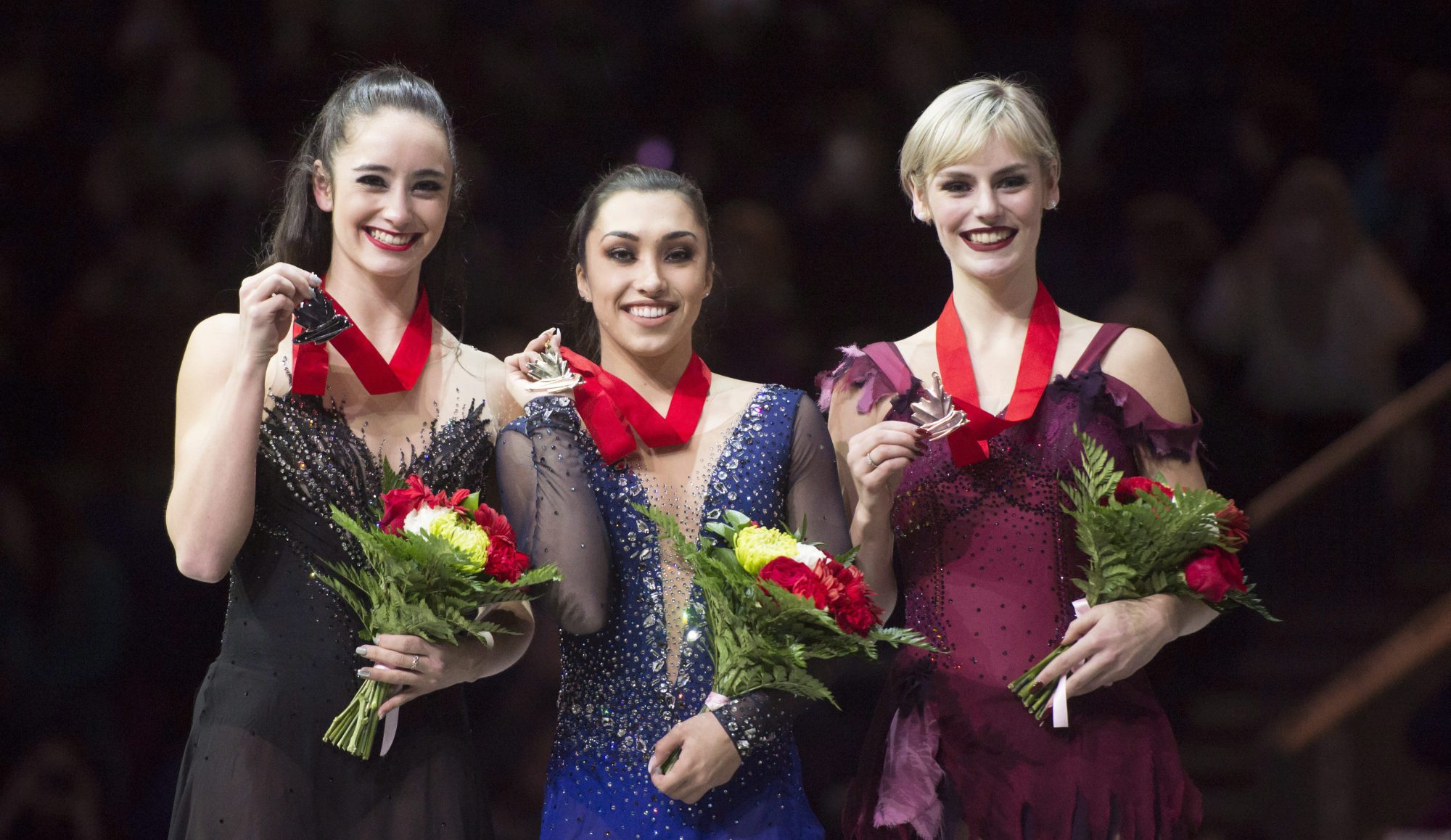 Team Canada Women's Podium 2018 Nationals 