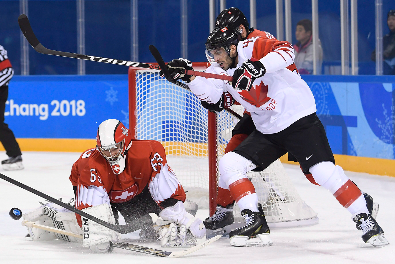 Canada Switzerland Men's Hockey PyeongChang 2018
