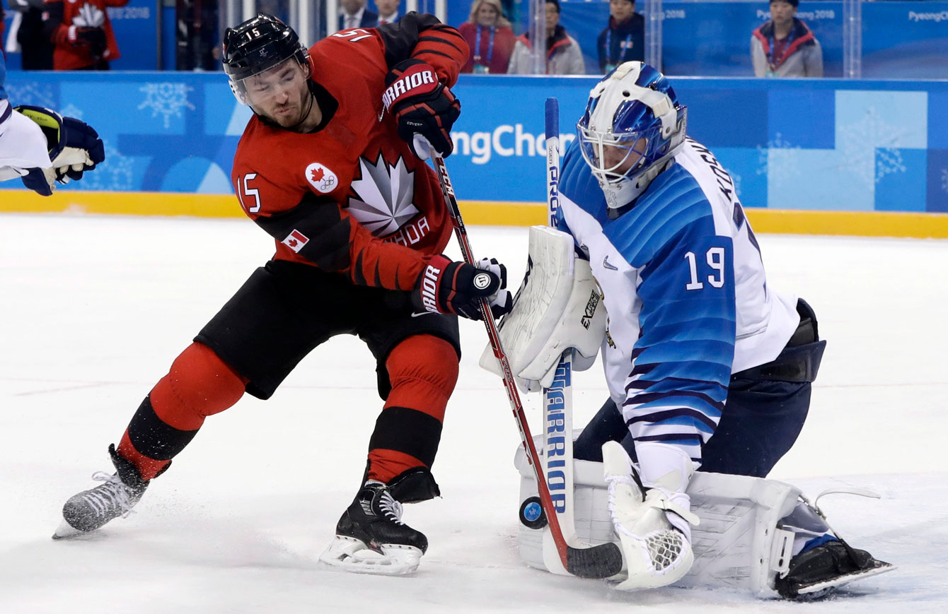 Team Canada Finland Ice Hockey PyeongChang 2018