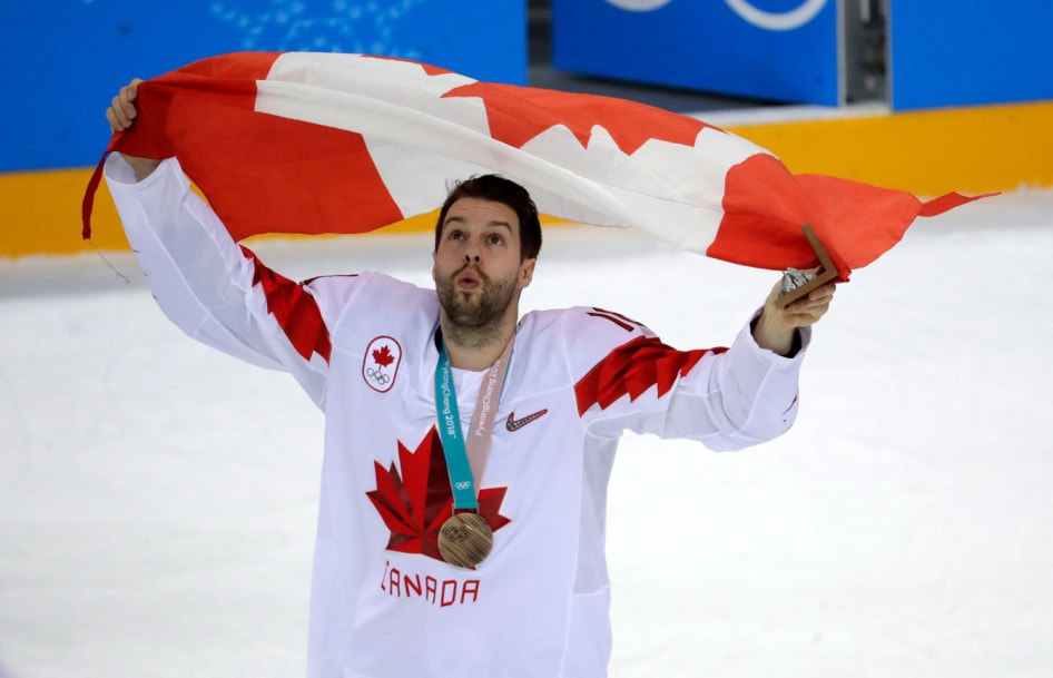 Team Canada Chris Kelly PyeongChang 2018