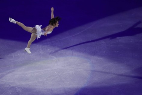 Pyeongchang Olympics Figure Skating Gala Kaetlyn Osmond of Canada performs during the figure skating exhibition gala in the Gangneung Ice Arena at the 2018 Winter Olympics in Gangneung, South Korea, Sunday, Feb. 25, 2018. (AP Photo/Felipe Dana)