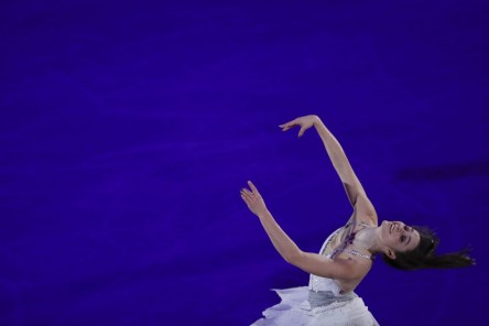 Pyeongchang Olympics Figure Skating Gala Kaetlyn Osmond of Canada performs during the figure skating exhibition gala in the Gangneung Ice Arena at the 2018 Winter Olympics in Gangneung, South Korea, Sunday, Feb. 25, 2018. (AP Photo/Felipe Dana)