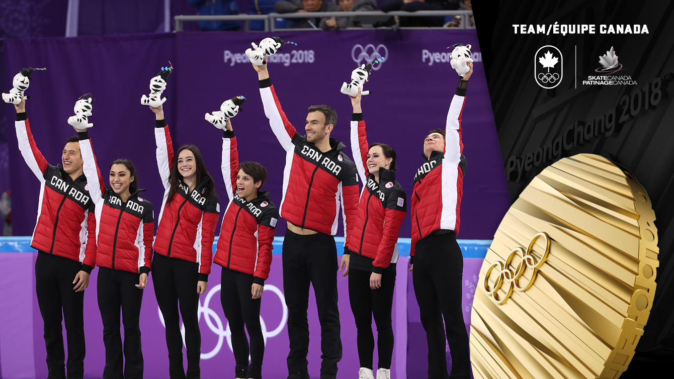 Figure skaters win Team Canada's first gold of PyeongChang 2018 - Team  Canada - Official Olympic Team Website