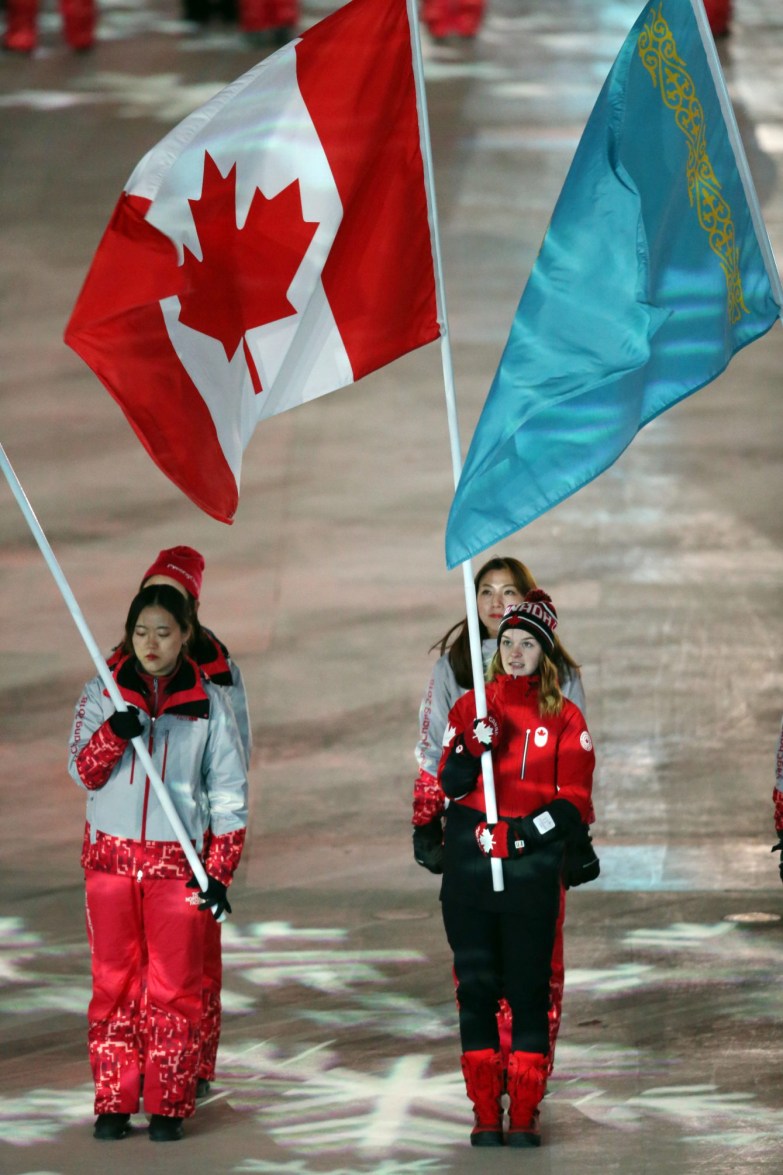 PyeongChang 2018 Closing Ceremony Team Canada Official Olympic Team