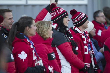 Team Canada standing