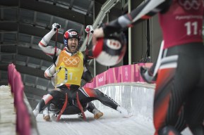 Canada Luge Team Relay PyeongChang 2018