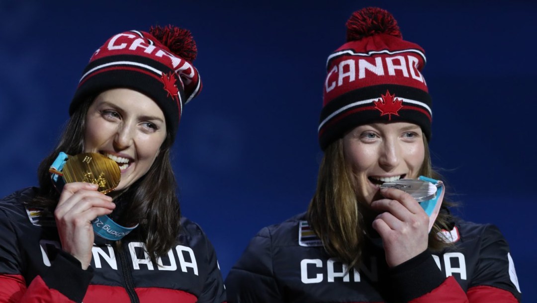 Team Canada Kelsey Serwa Brittany Phelan PyeongChang 2018