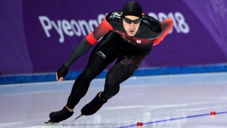 Team Canada Denny Morrison PyeongChang 2018