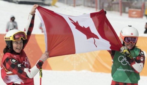 Team Canada Kelsey Serwa Brittany Phelan PyeongChang 2018 Team Canada Kelsey Serwa Brittany Phelan PyeongChang 2018
