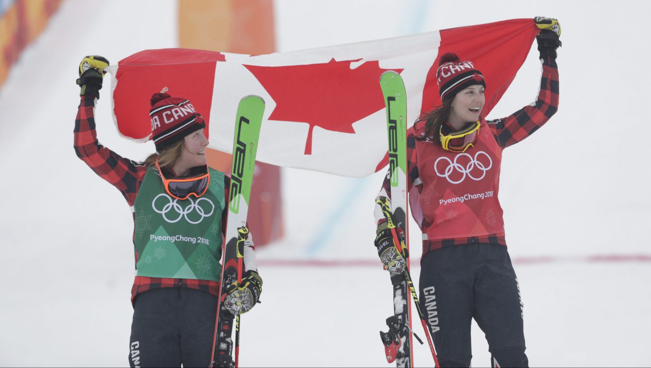 PyeongChang 2018: Kelsey Serwa and Brittany Phelan finish 1-2 in ski
cross!