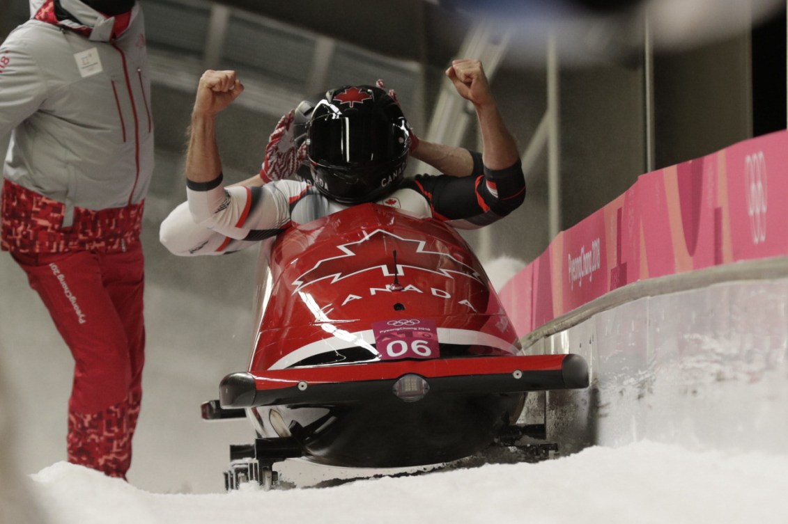 Team Canada Justin Kripps Alex Kopacz PyeongChang 2018