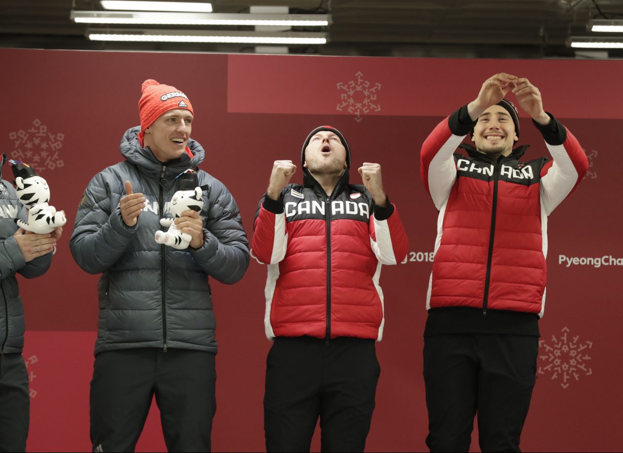 Team Canada Justin Kripps Alex Kopacz PyeongChang 2018