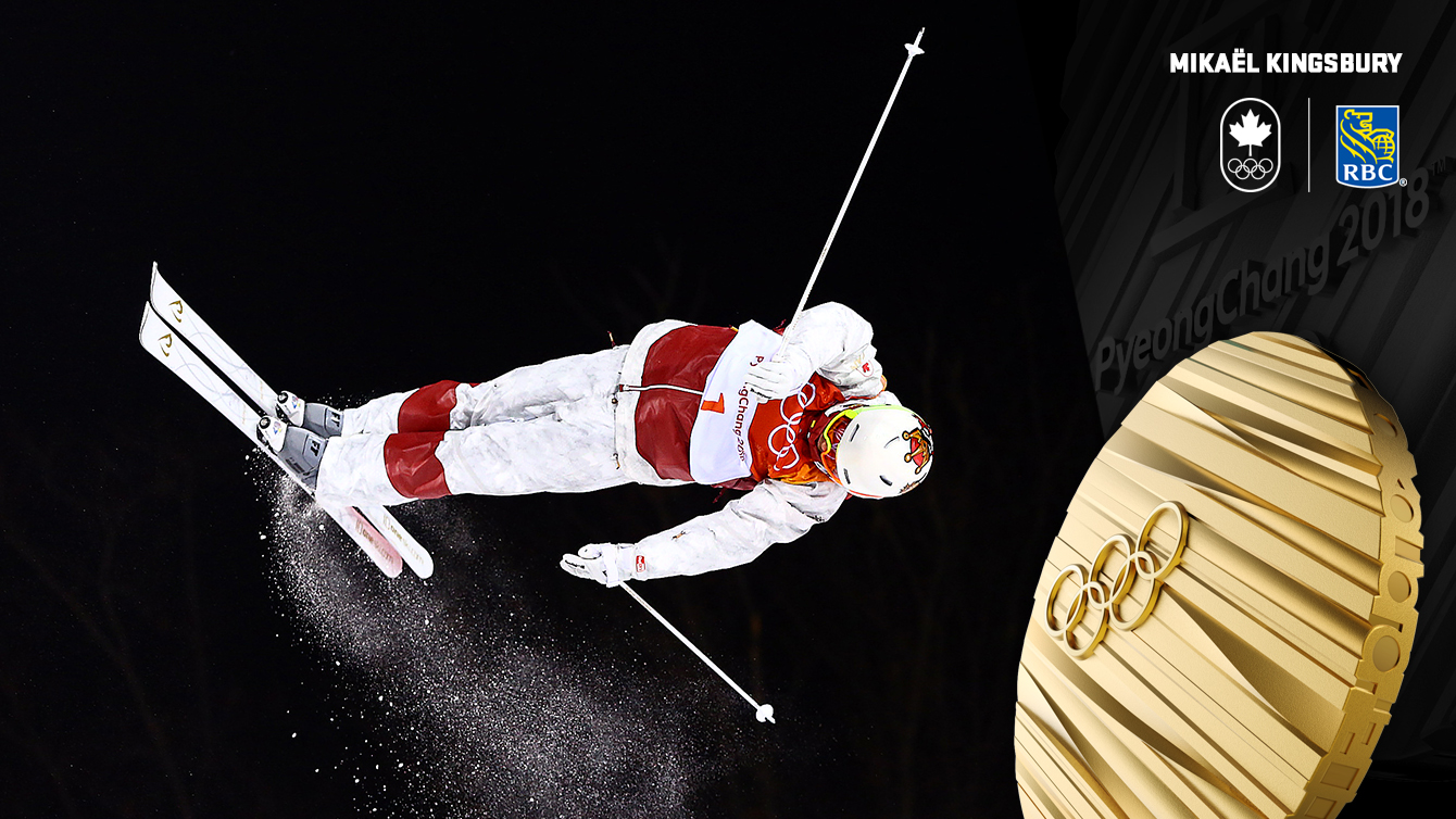 Kingsbury king of the moguls hill at PyeongChang 2018 - Team Canada