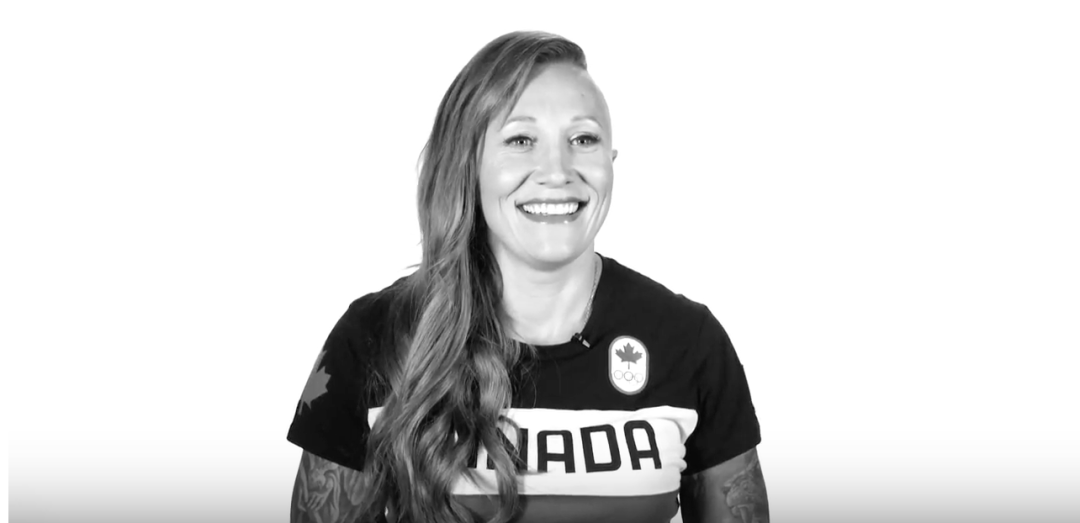 Kaillie Humphries smiles