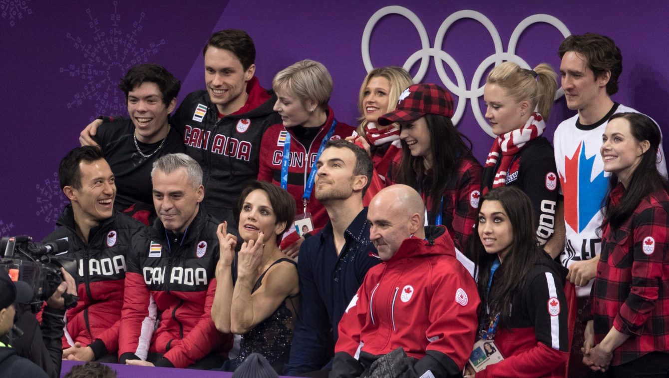 Team Canada Duhamel Radford PyeongChang 2018 team event short program