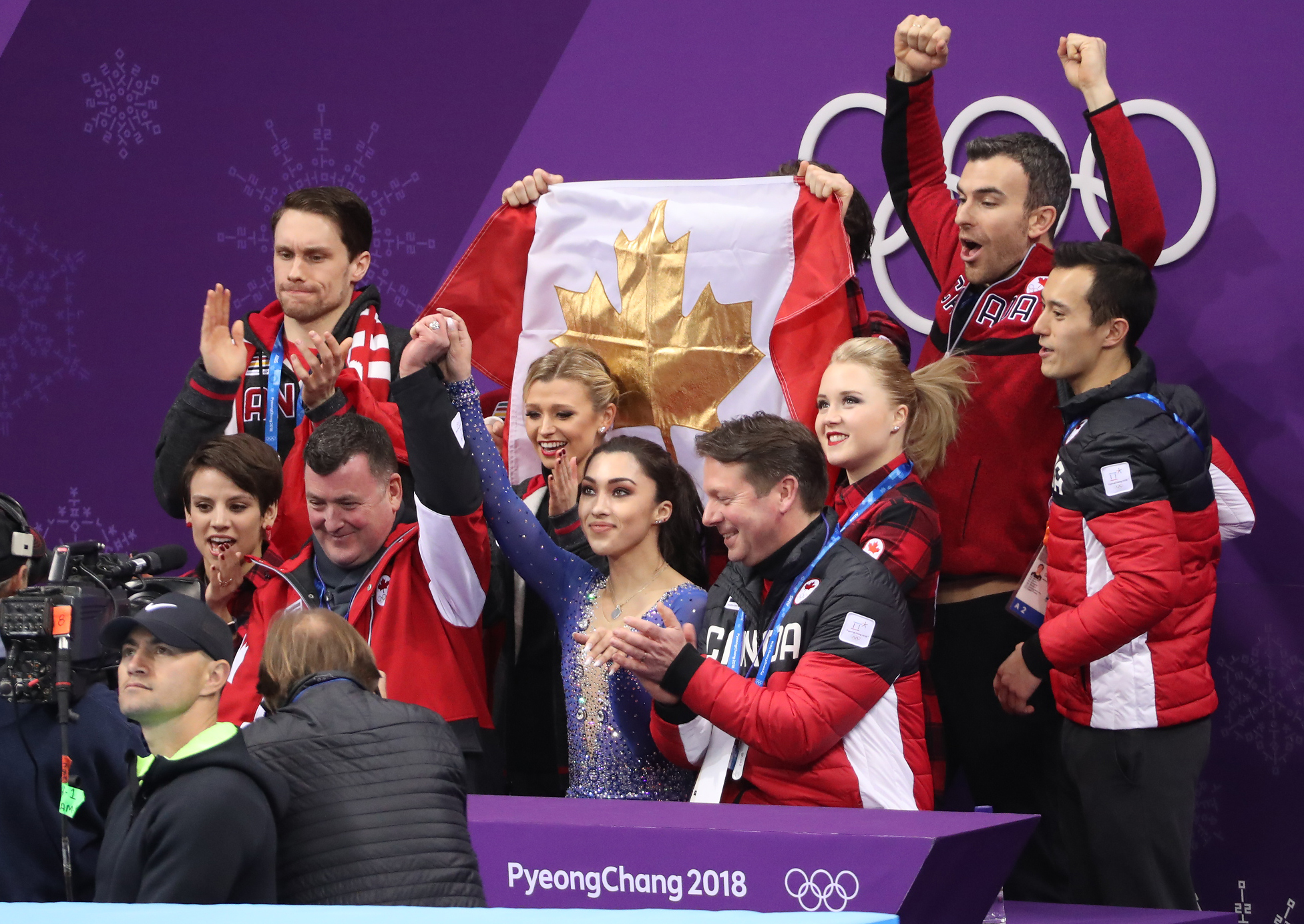 Team Canada Gabrielle Daleman team event PyeongChang 2018