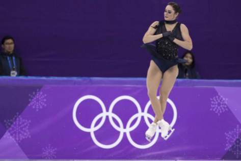Team Canada Kaetlyn Osmond PyeongChang 2018 short program Kaetlyn Osmond competes in the Womens Short Program Figure Skating event at the Gangneung Ice Arena during the PyeongChang 2018 Olympic Winter Games in Gangneung, South Korea, Wednesday, February 21, 2018. COC / David Jackson