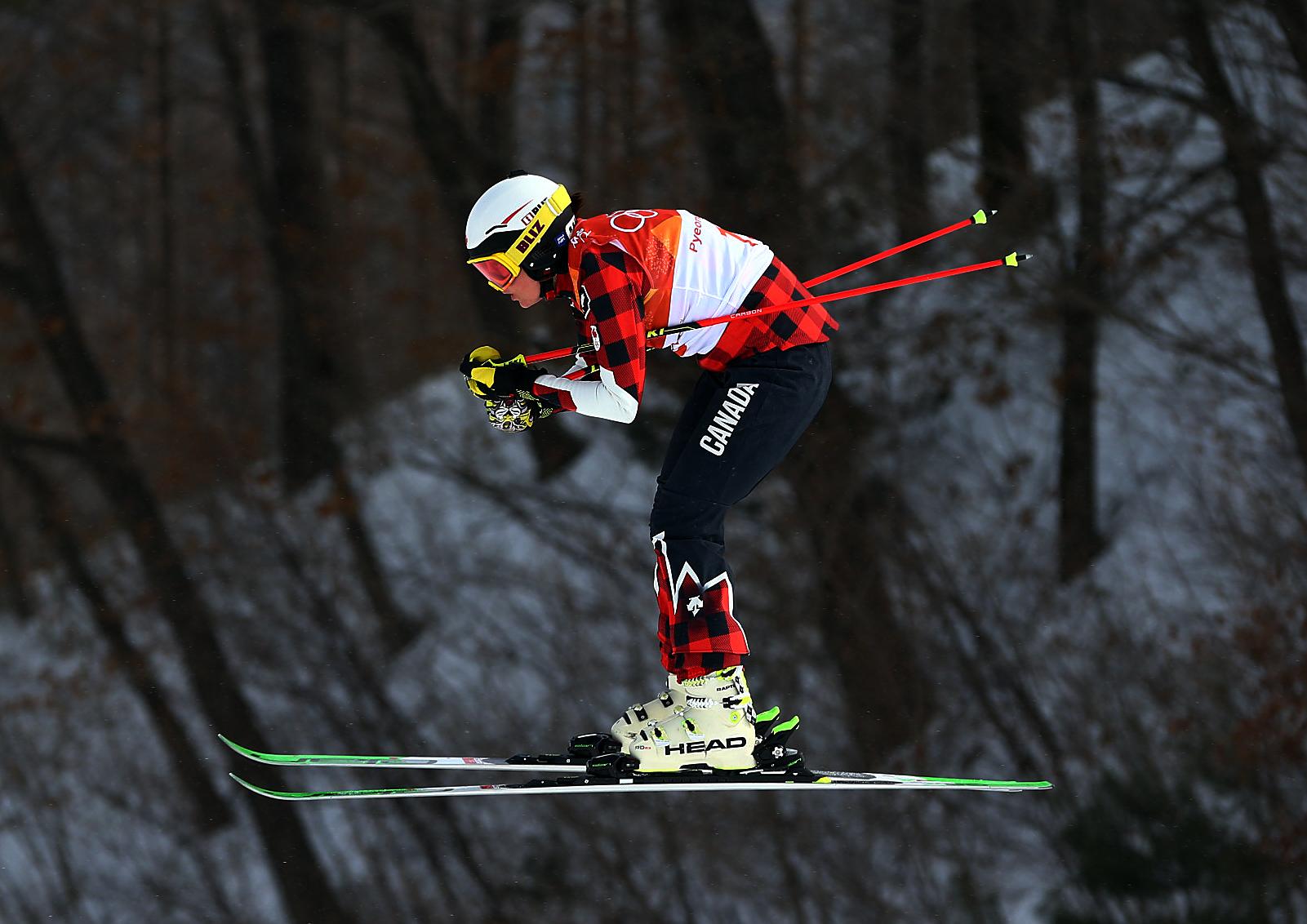 Team Canada Kelsey Serwa PyeongChang 2018 seeding run