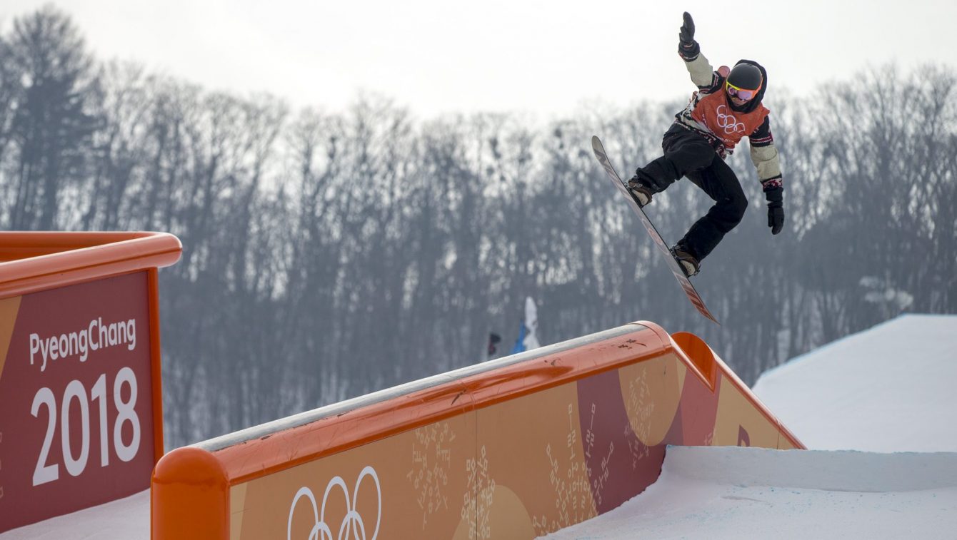 Mark McMorris in competizione a PyeongChang
