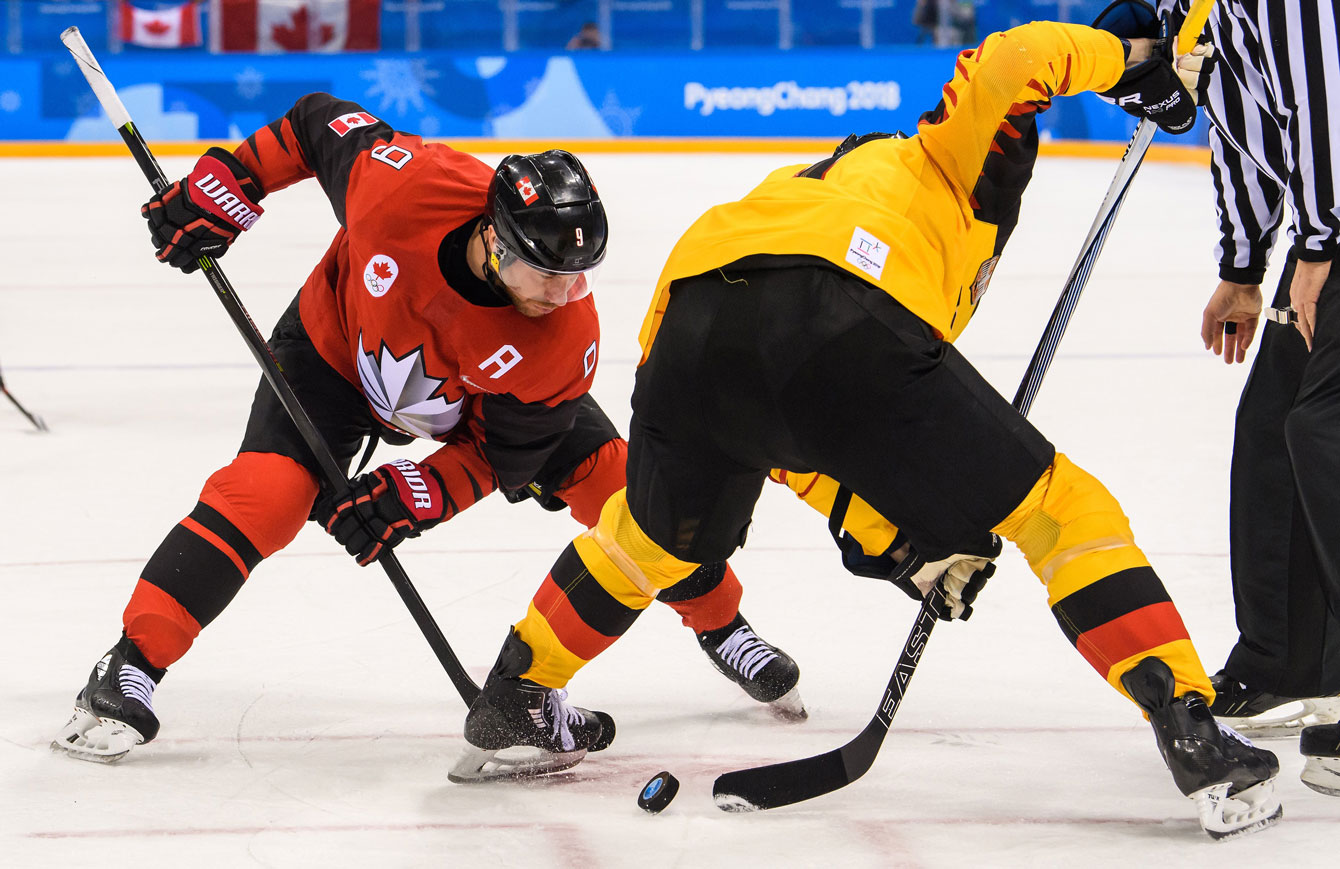 Team Canada Germany Ice Hockey PyeongChang 2018