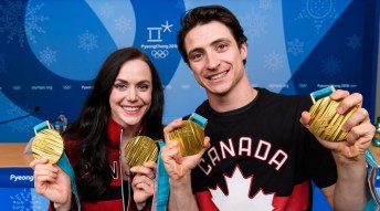 Team Canada Tessa Virtue Scott Moir PyeongChang 2018