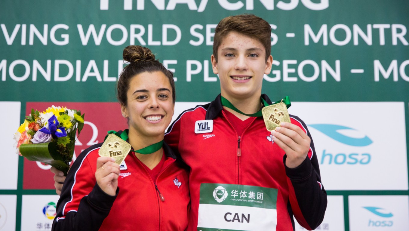 Gold for Benfeito and Zsombor-Murray at diving World ...