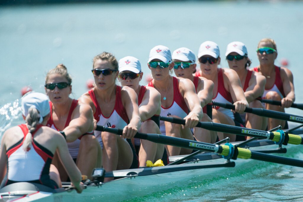 Rowing Four medals for Team Canada at World Cup in Lucerne Team