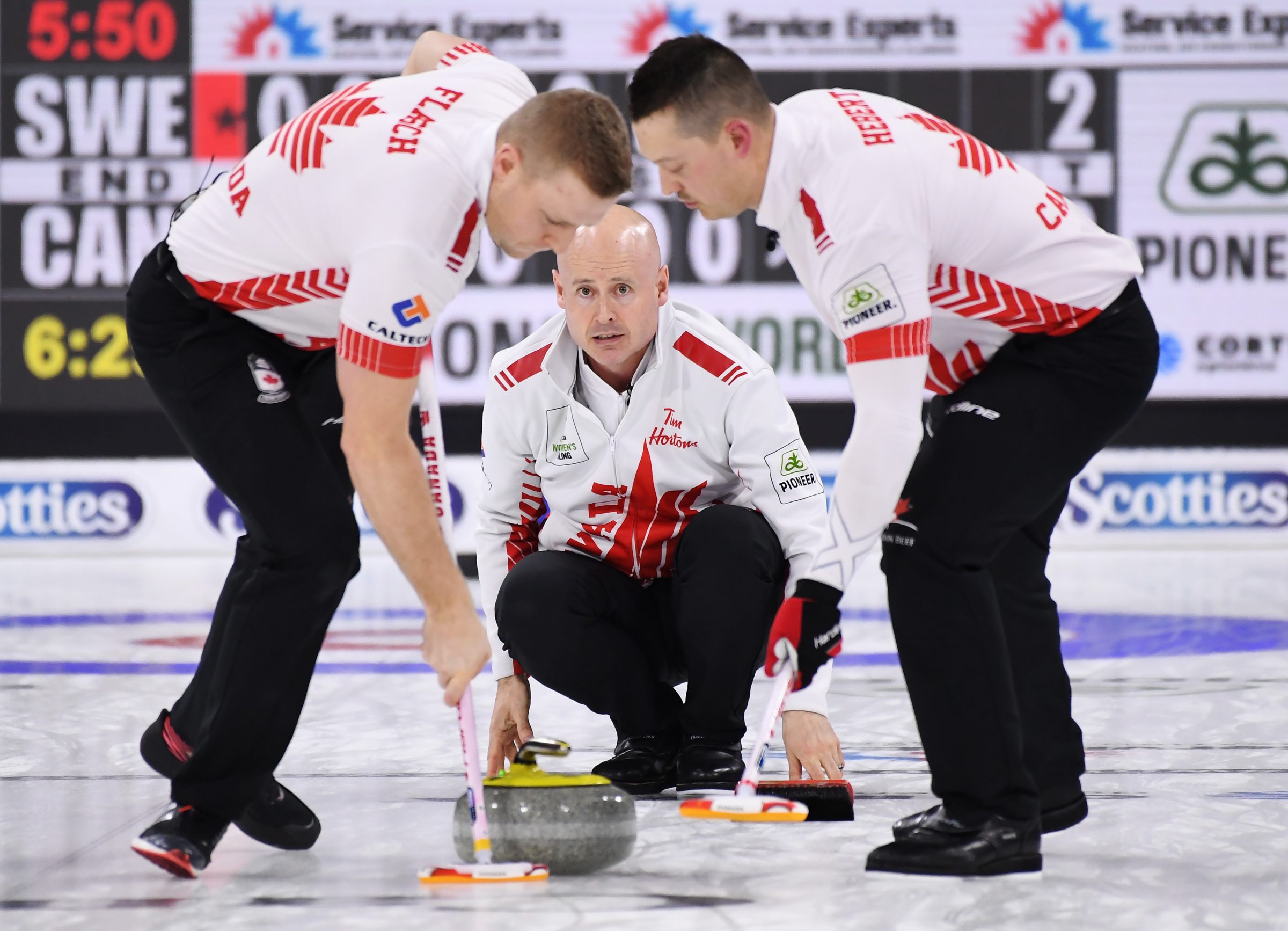 Silver at World Men's Curling Championship Team Canada Official