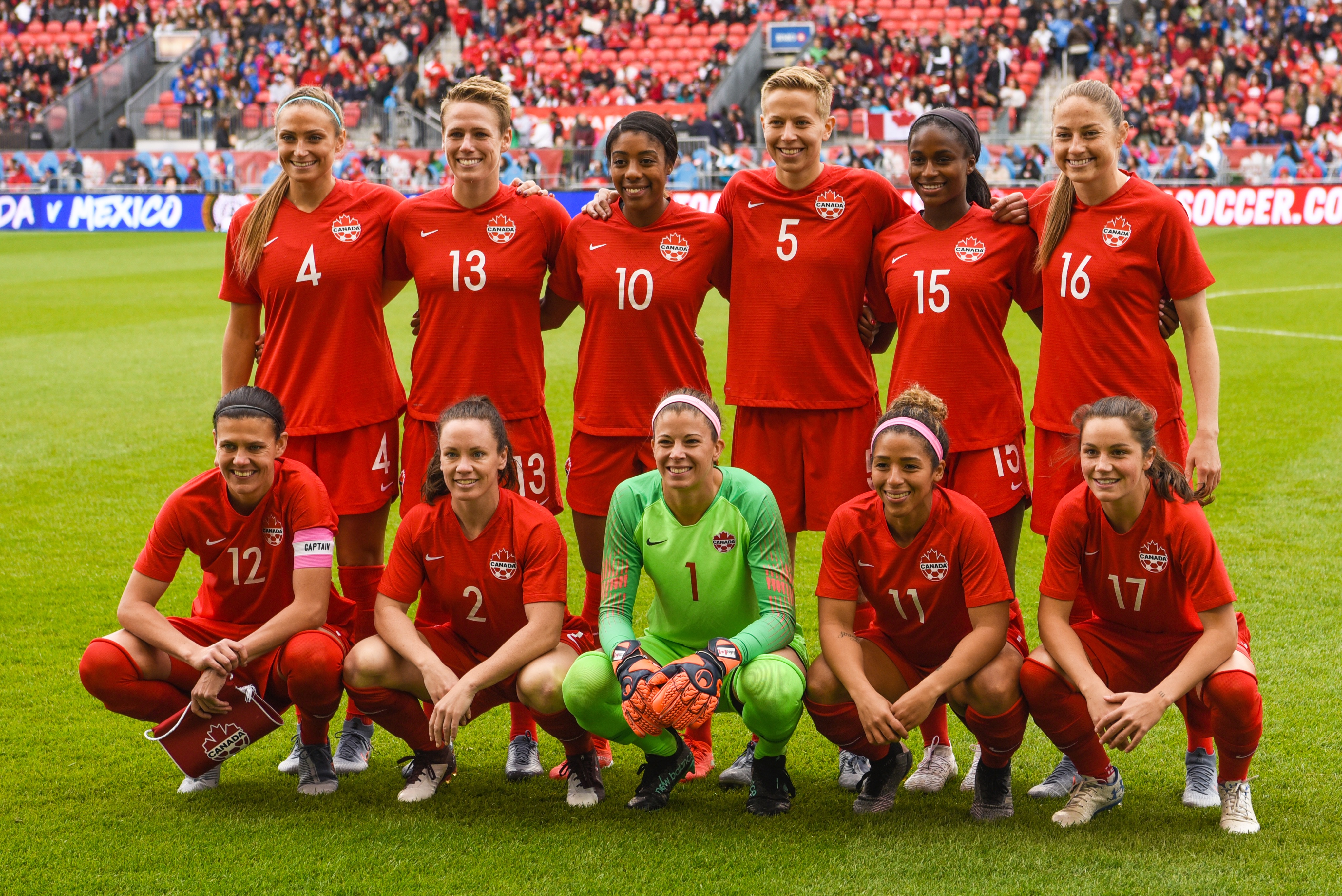Team Canada Women's World Cup Roster