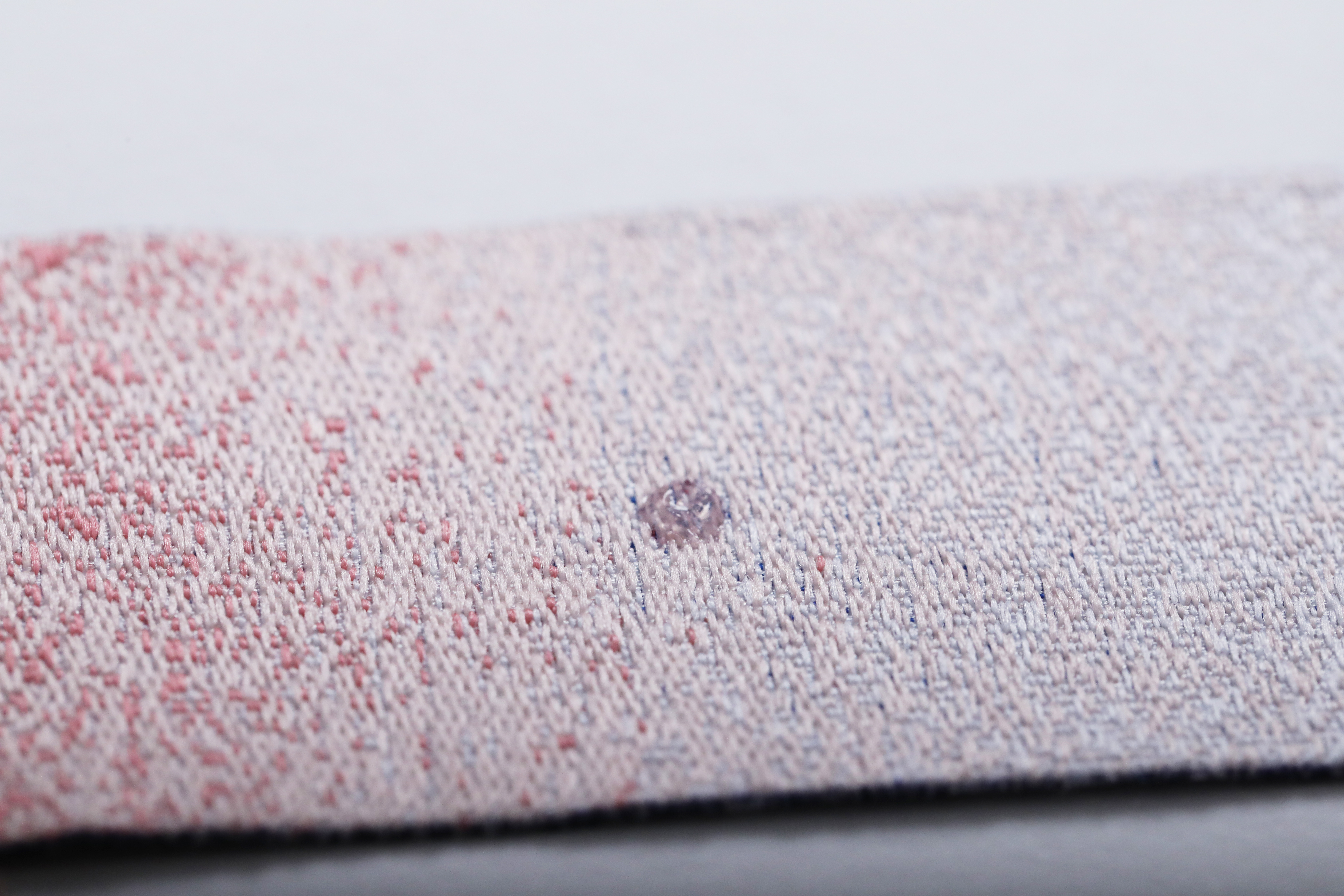 Close up view of the medal ribbon