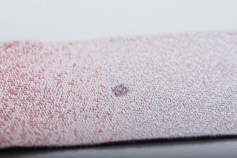Close up view of the medal ribbon