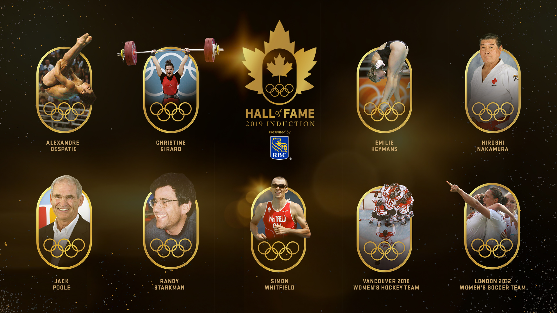 Canadian Olympic Hall of Fame Class of 2019 unveiled Team Canada