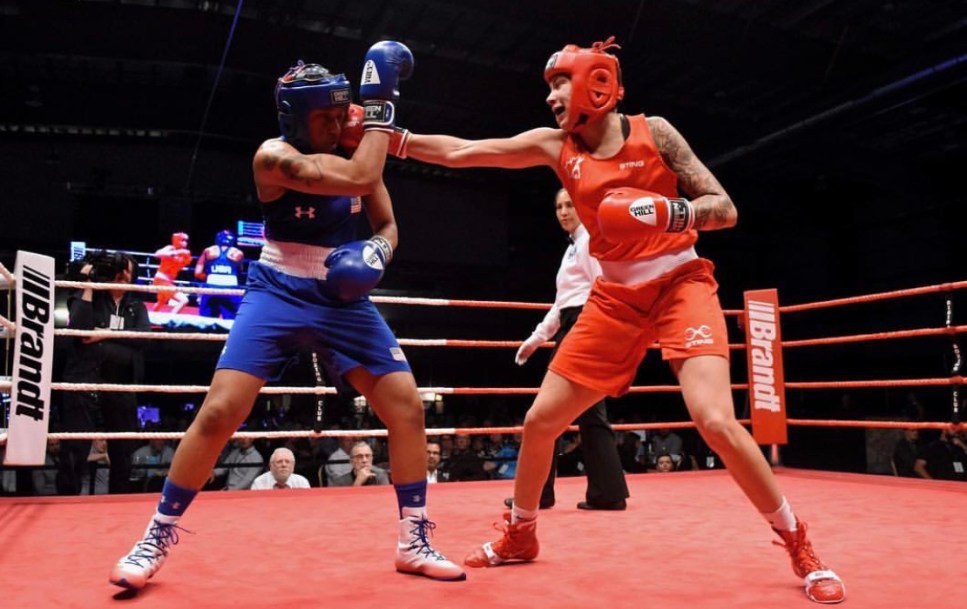 Tammara Thibeault boxing