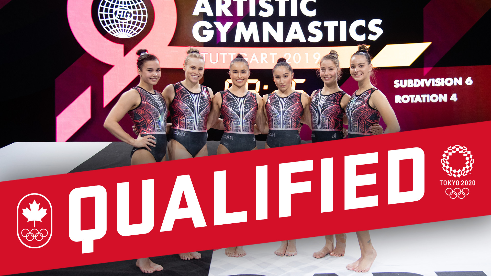 Weekend roundup Canada qualifies a women's artistic gymnastics team