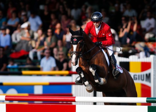 Eric Lamaze at Spruce Meadows