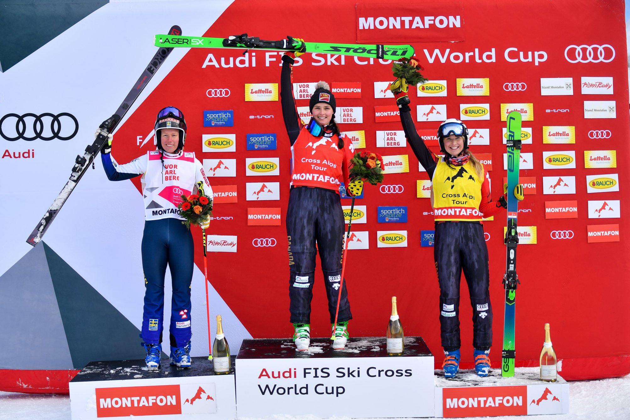 Team Canada's ski cross team achieves two World Cup double podiums - Team  Canada - Official Olympic Team Website
