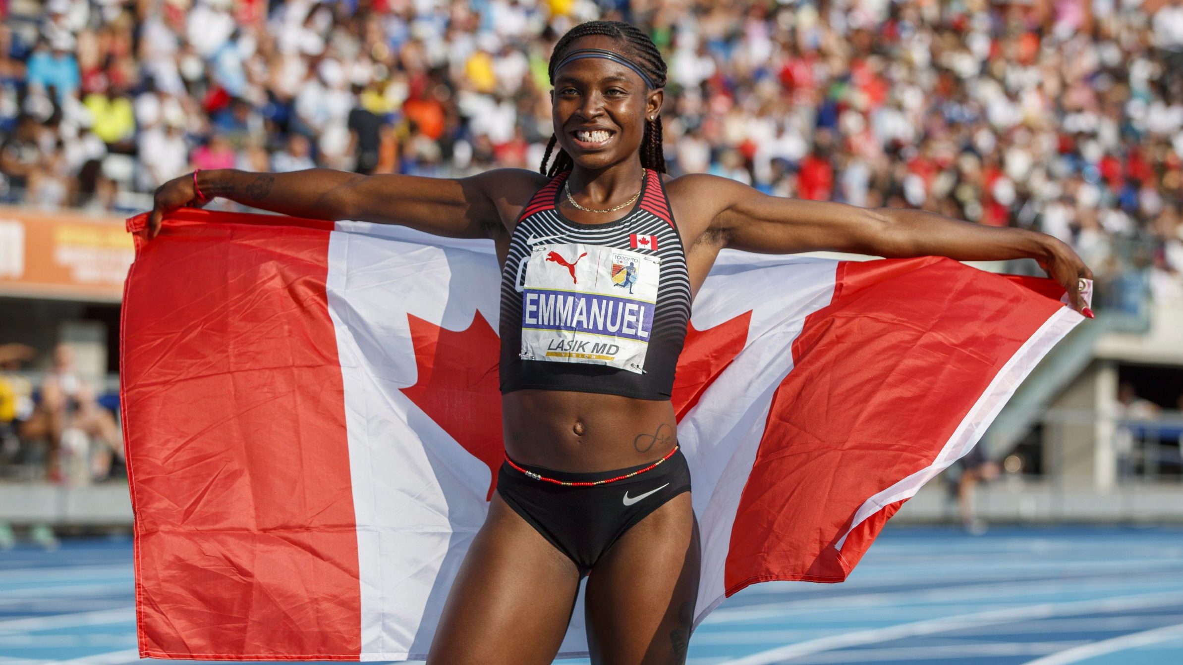 Crystal Emmanuel I Am Black Beautiful Proud And Empowering Team Canada Official Olympic Team Website Crystal Emmanuel I Am Black Beautiful Proud And Empowering Team Canada Official Olympic Team Website