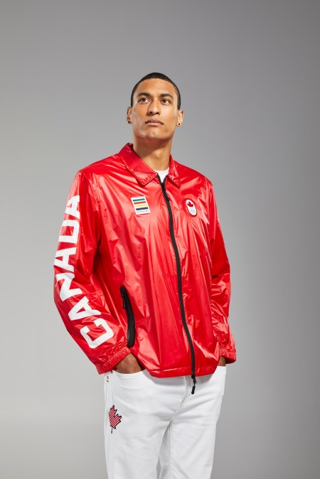Team Canada Pierce LePage HBC 2020 Pierce Lepage in Tokyo 2020 Opening Ceremony outfit