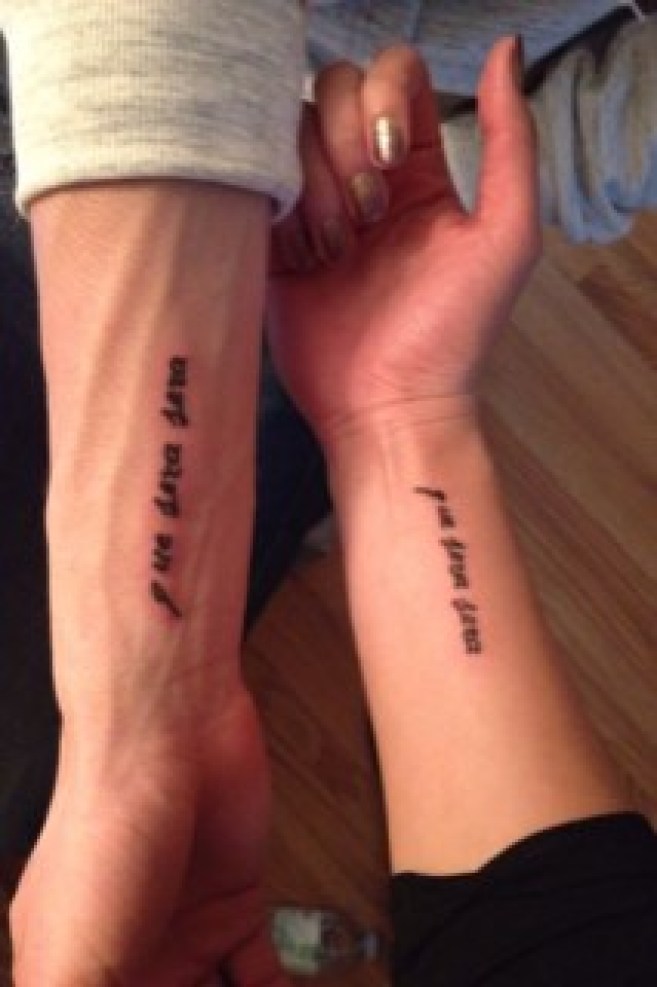 Brandie Wilkerson tattoo Brandie Wilkerson tattoo "Que Sera, Sera"