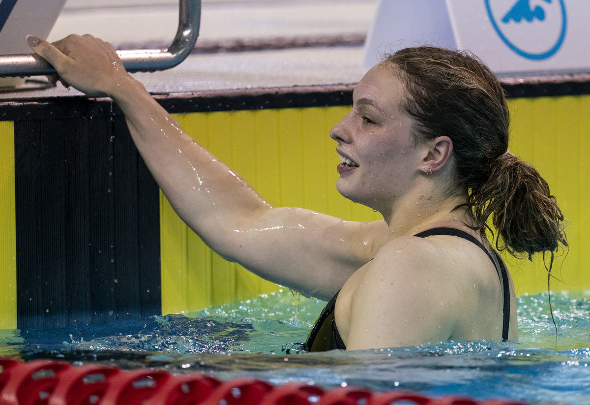 Olympic Swimming Trials Oleksiak rises to the top in starstudded race