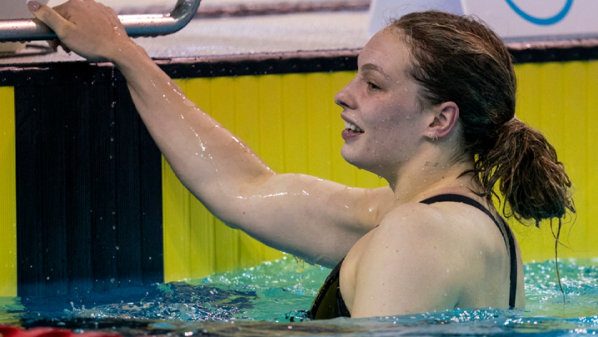 Olympic Swimming Trials Oleksiak rises to the top in starstudded race