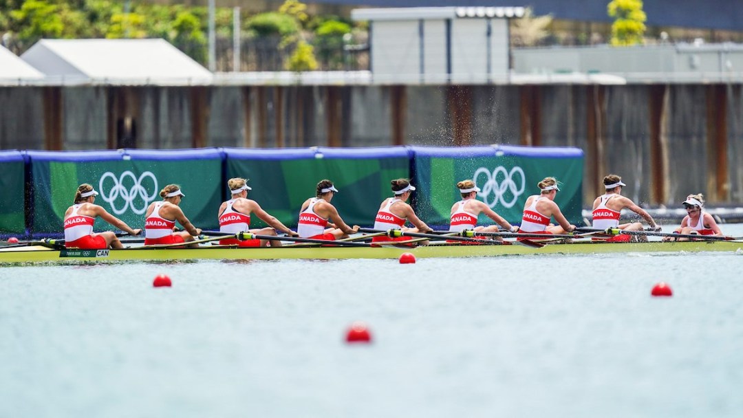 Canada's women's 8 competes at Tokyo 2020