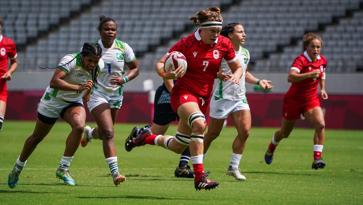 Team Canada begins Tokyo 2020 rugby sevens womens tournament with victory - Team Canada