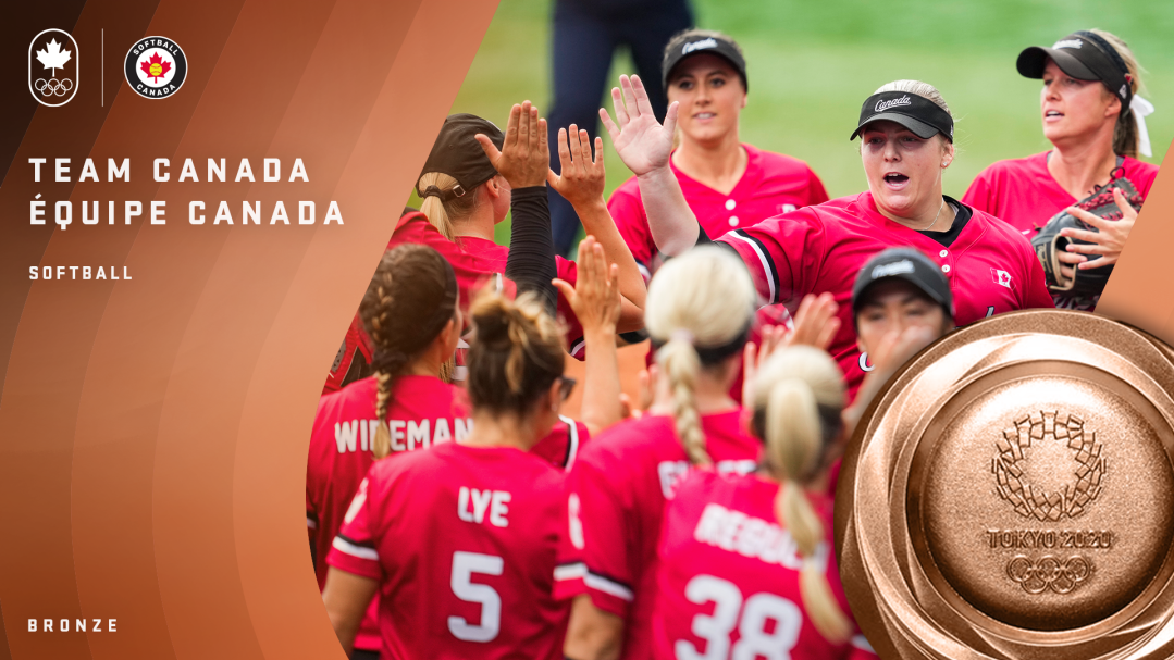 Team Canada wins softball bronze at Tokyo 2020 Team Canada Official