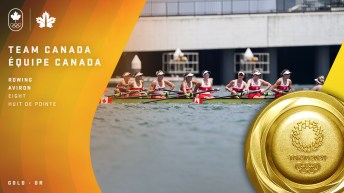 Team Canada Women S Eight Wins Rowing Gold At Tokyo Team Canada Official Olympic Team Website